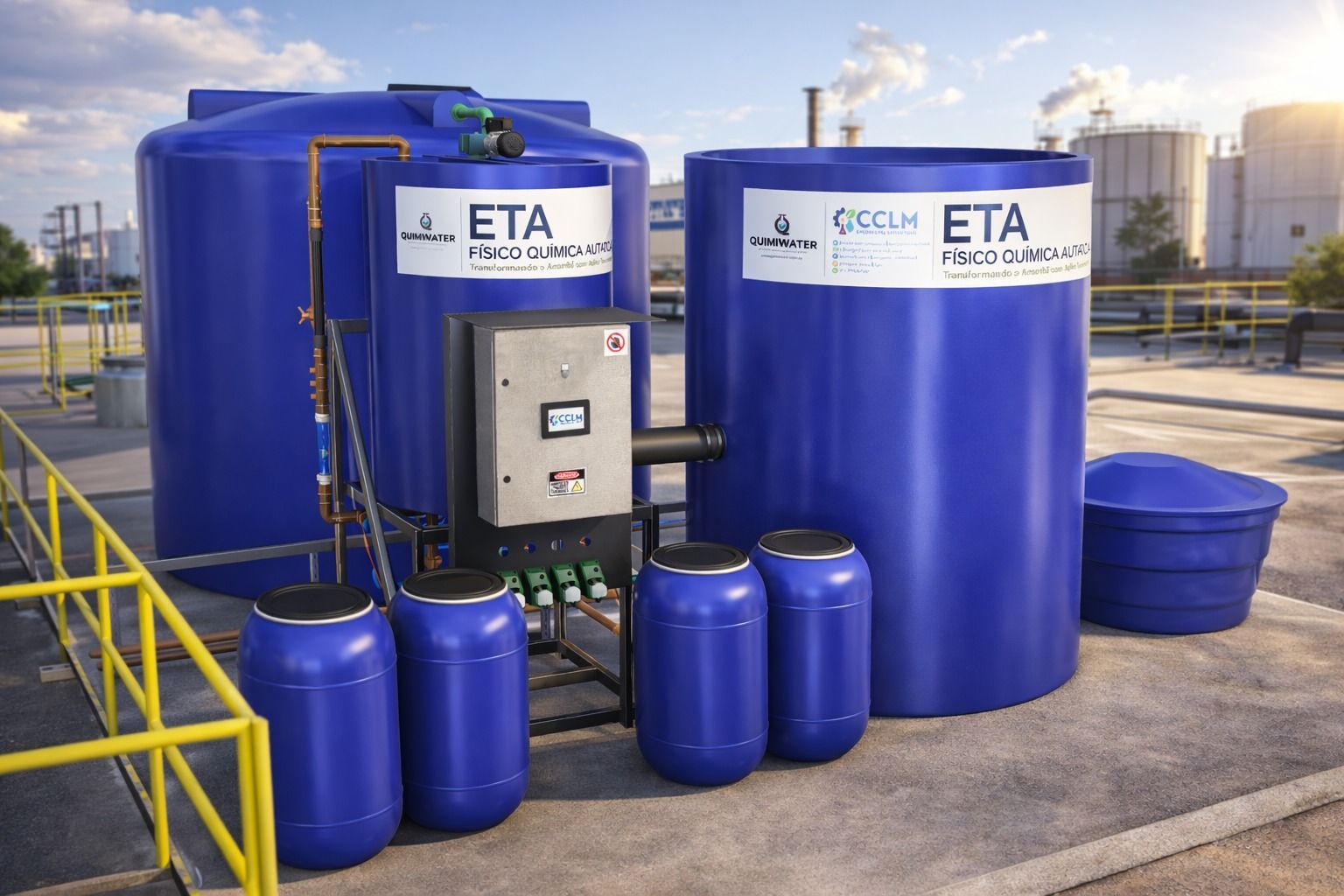 Estação de Tratamento de Água e Efluentes
