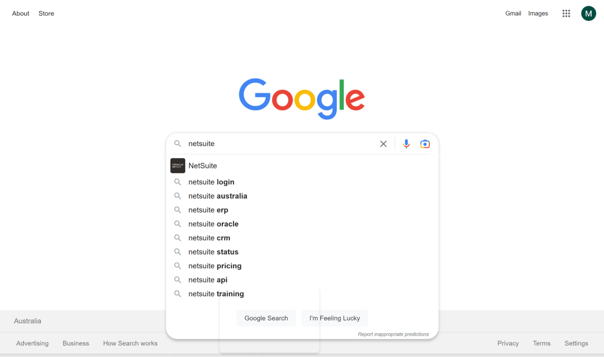 A screenshot of a google search page on a computer.
