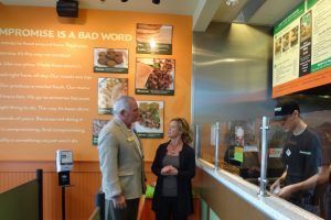 Mayor Mike Dunafon, Shana Patterson