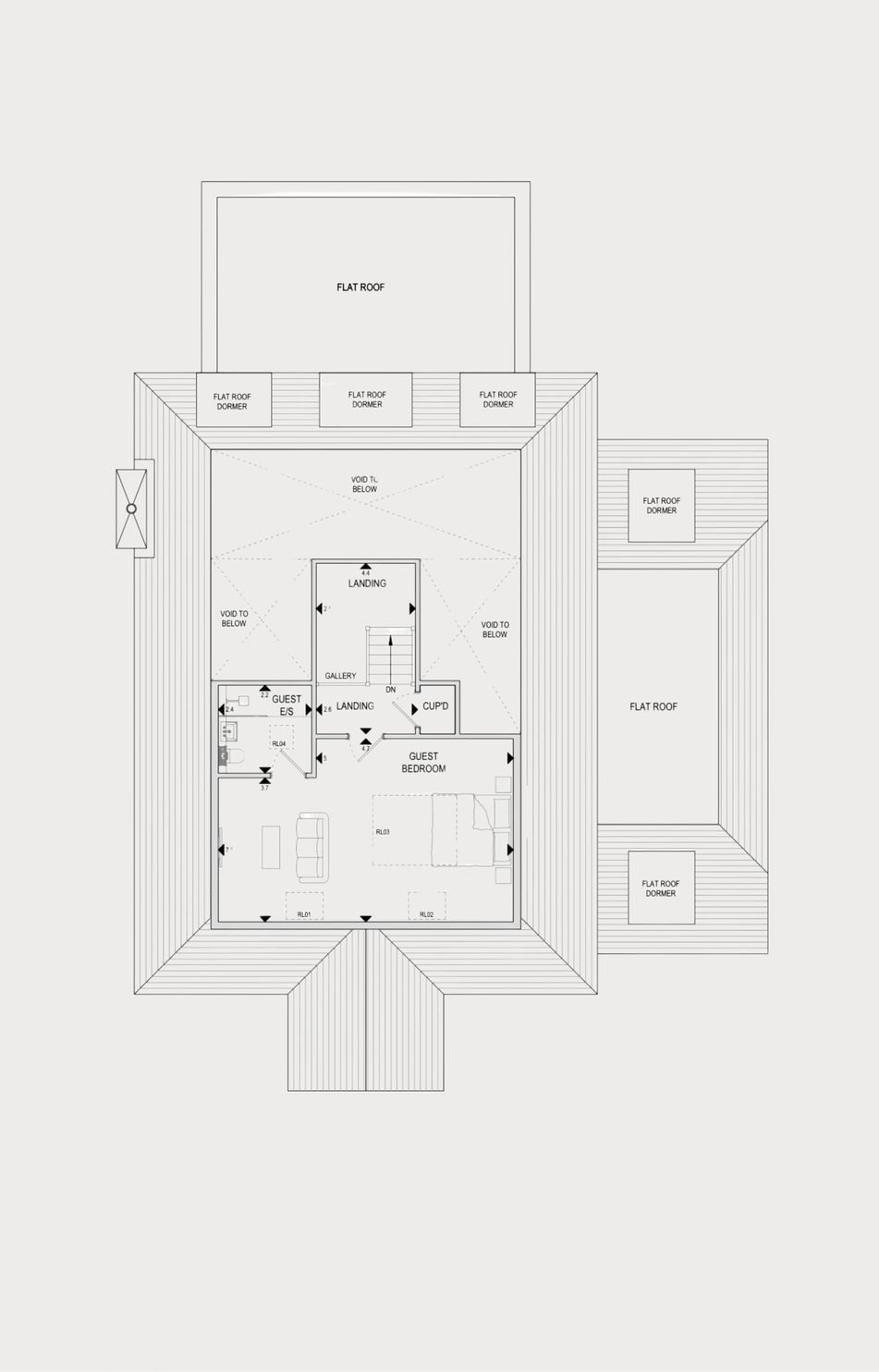 Lightwater luxury home floor plan by Rivium