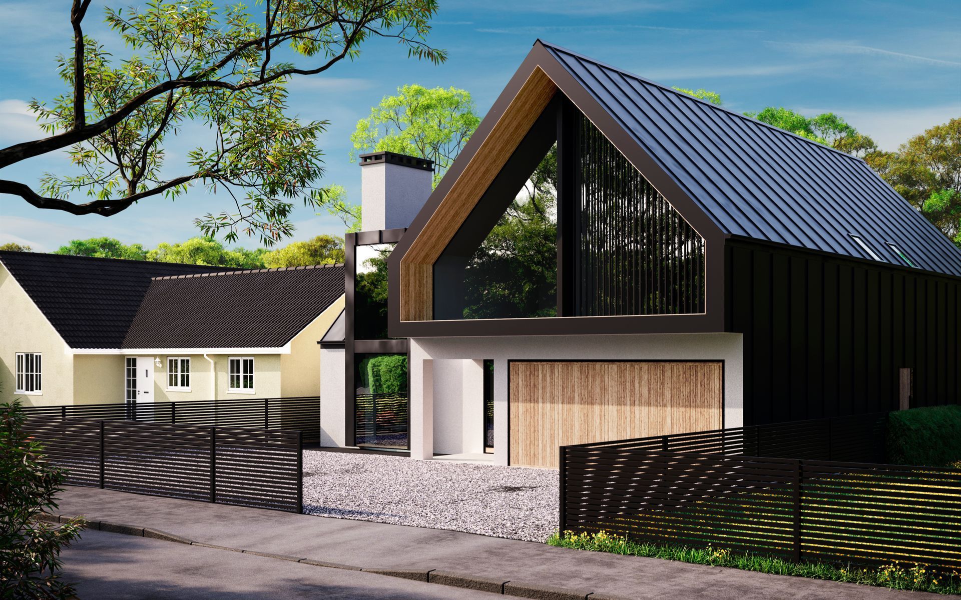 The Virginia Water Modern Home by Rivium