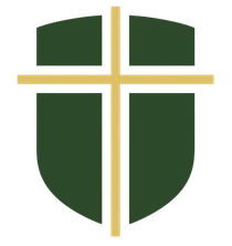 Central Christian Academy circular logo with cross, open book, globe, and “Shining Light and Truth” text