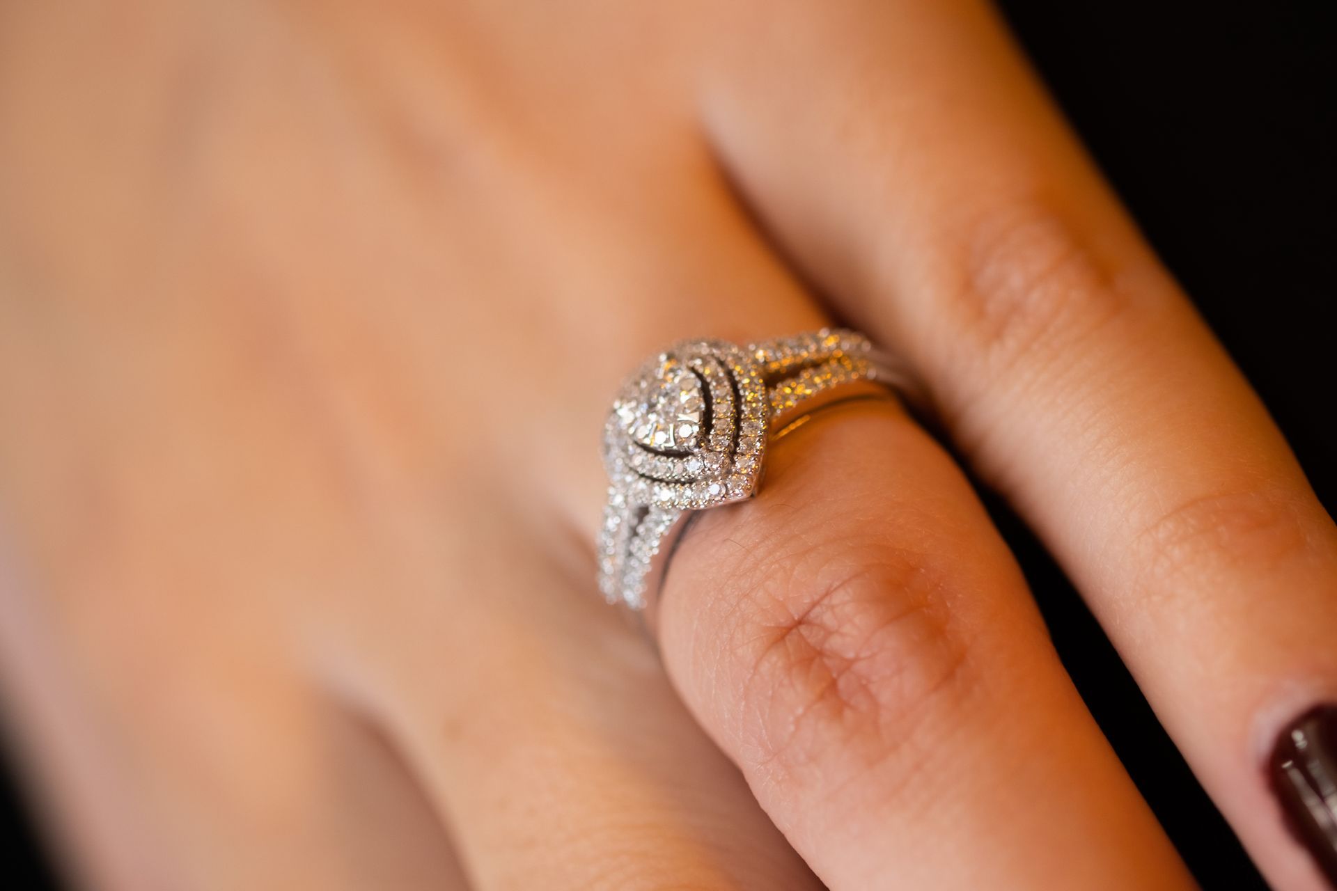 anello di diamanti