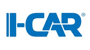 I-CAR blue logo on a white background