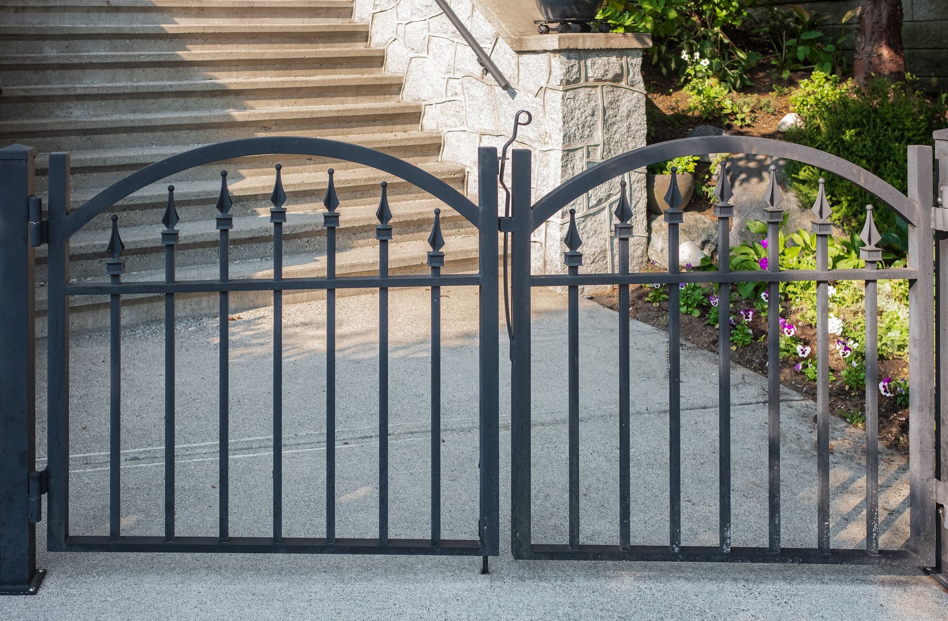 Newly Installed Residential Gate