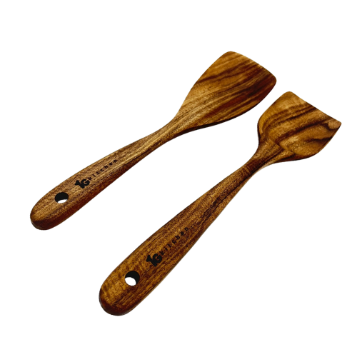 Teak Wood Spatula and Turner Set