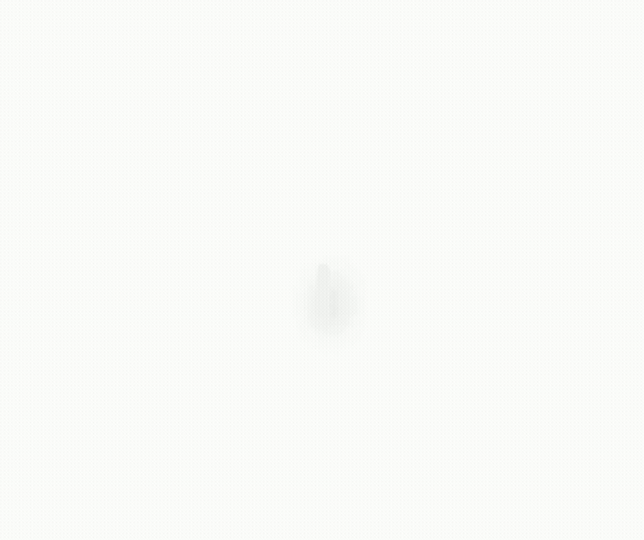 Mostly white blank image with a faint gray smudge near the center