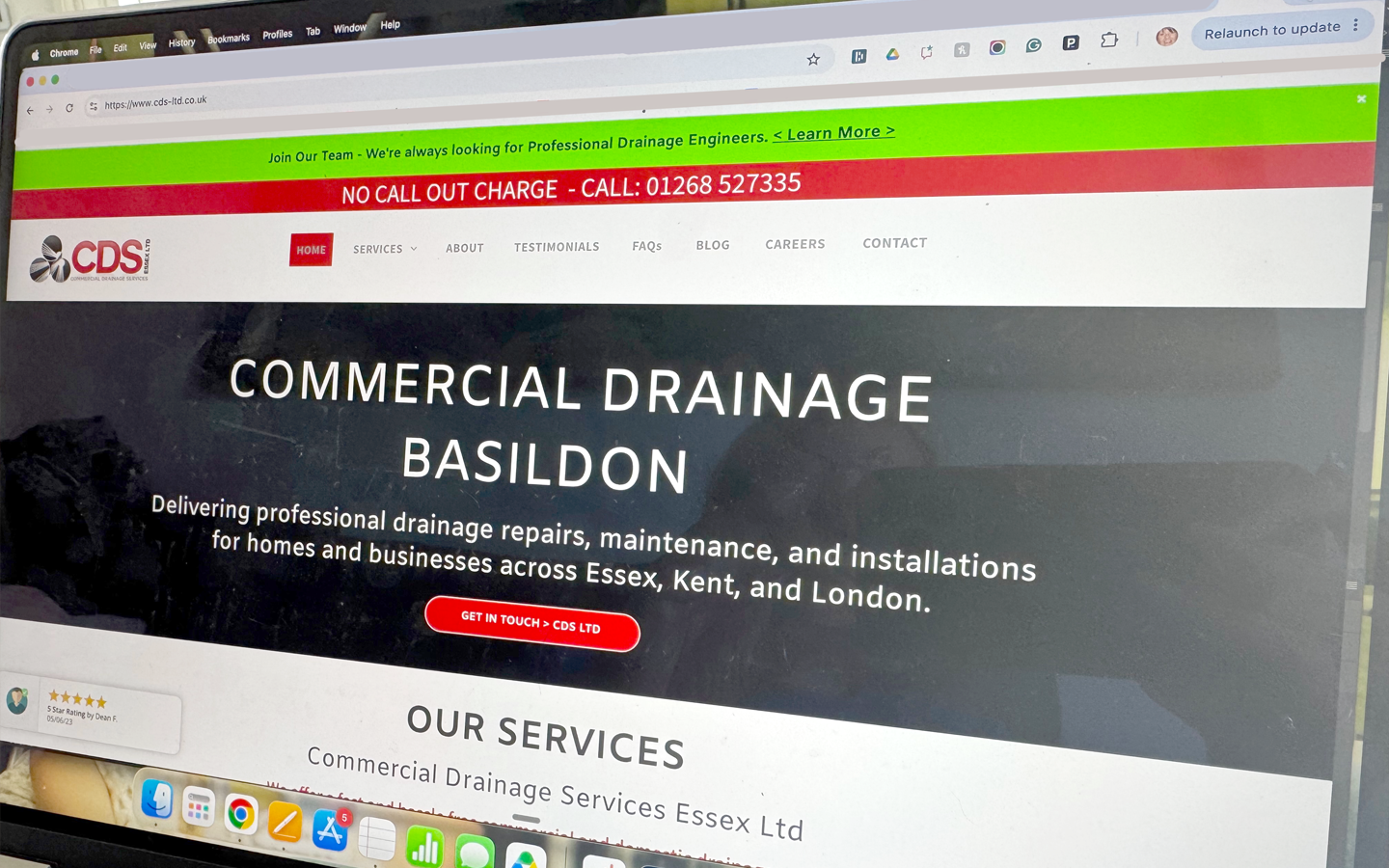 CDS Ltd home page