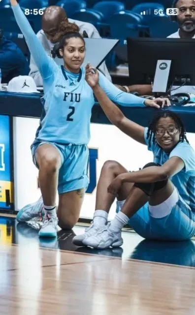 A female basketball player with the number 2 on her jersey