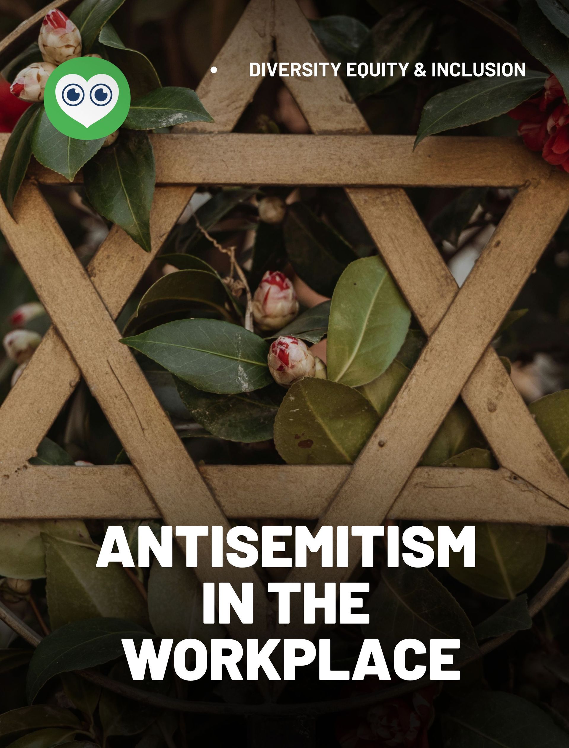 A poster that says ' antisemitism in the workplace ' on it