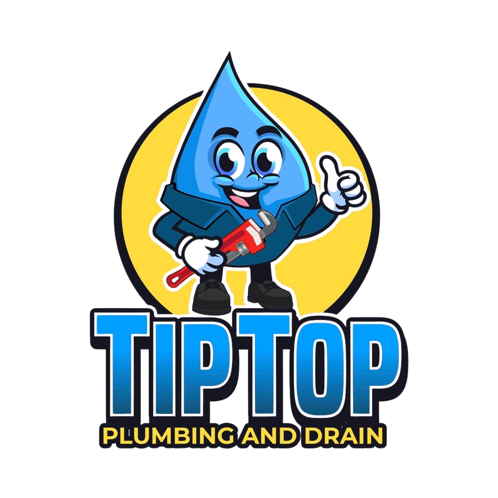 tip top plumbing and drain logo