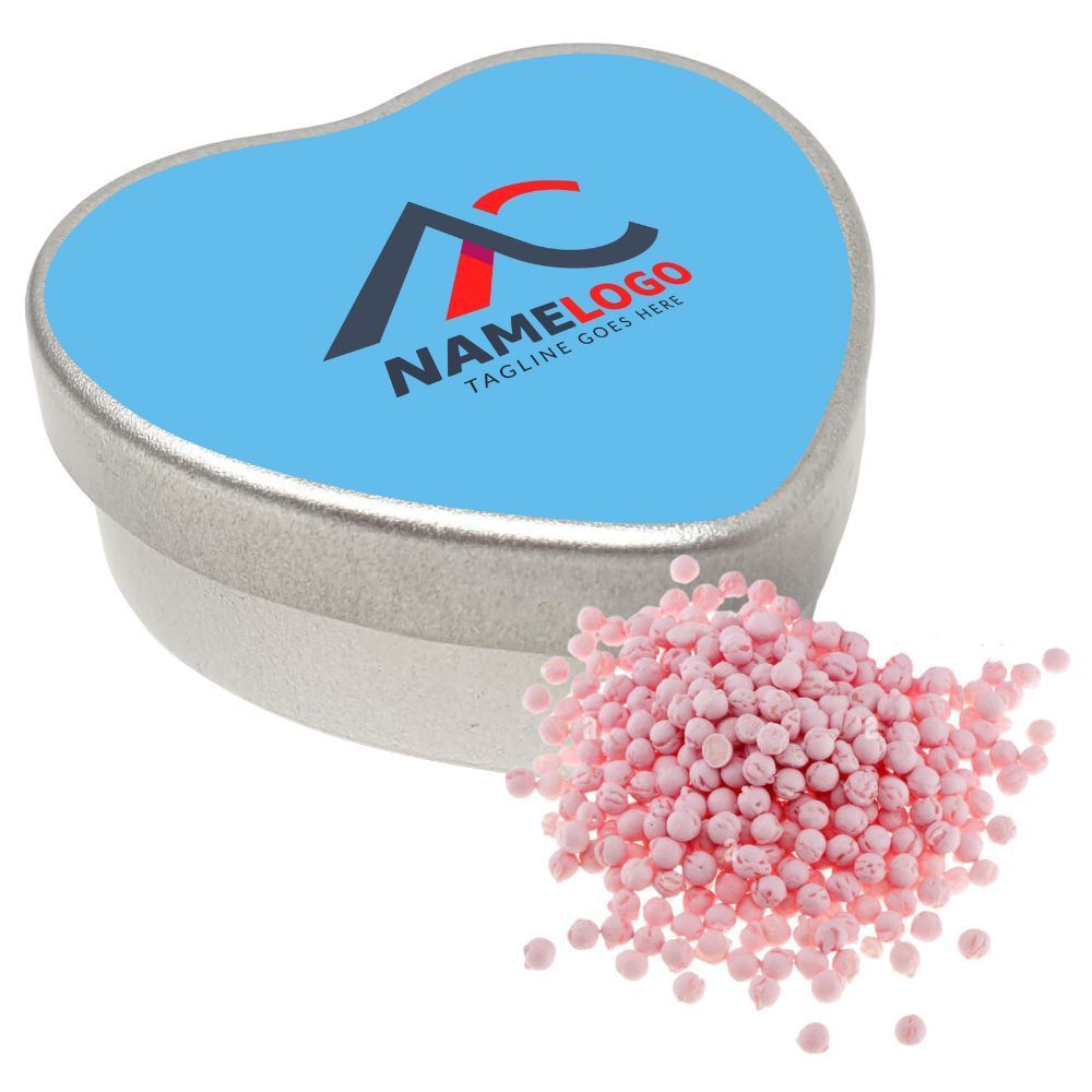 HEART SHAPED SWEETS TIN - MILLIONS - 30G