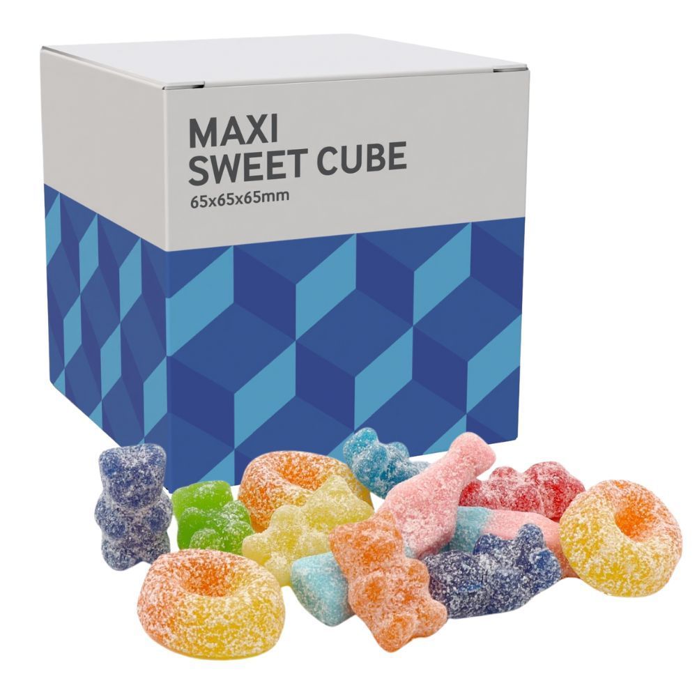 MAXI SWEETS CUBE - FIZZY VEGAN MIX - 60G
