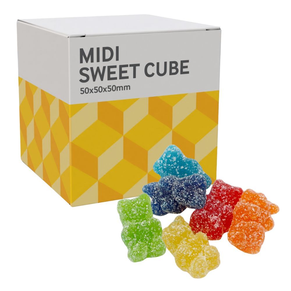 MIDI SWEETS CUBE - VEGAN MIX - 40G