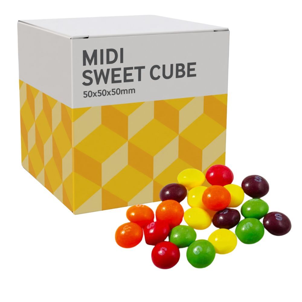 MIDI SWEETS CUBE - SKITTLES - 40G
