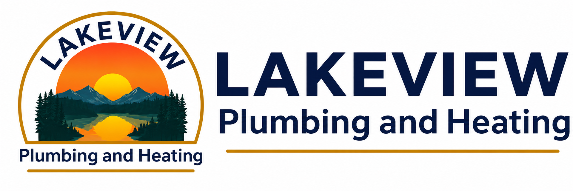 Lakeview Plumbing and Heating Logo