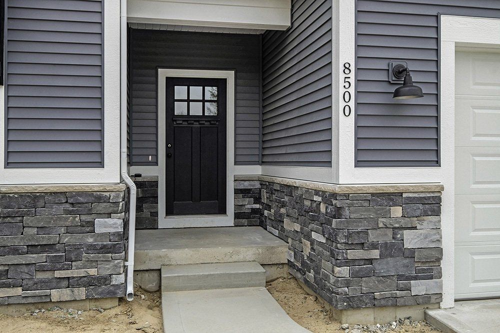 concrete porch in Hudsonville, MI