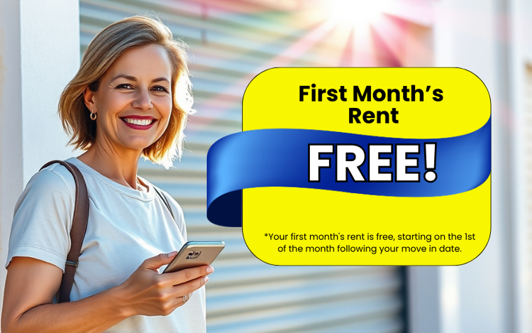 storage units discount