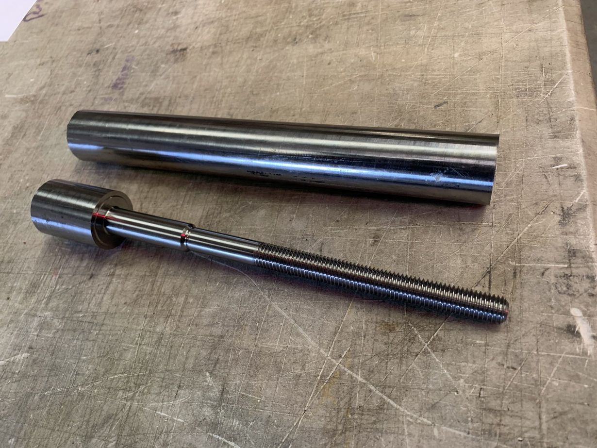 cnc lathe vice screw shaft