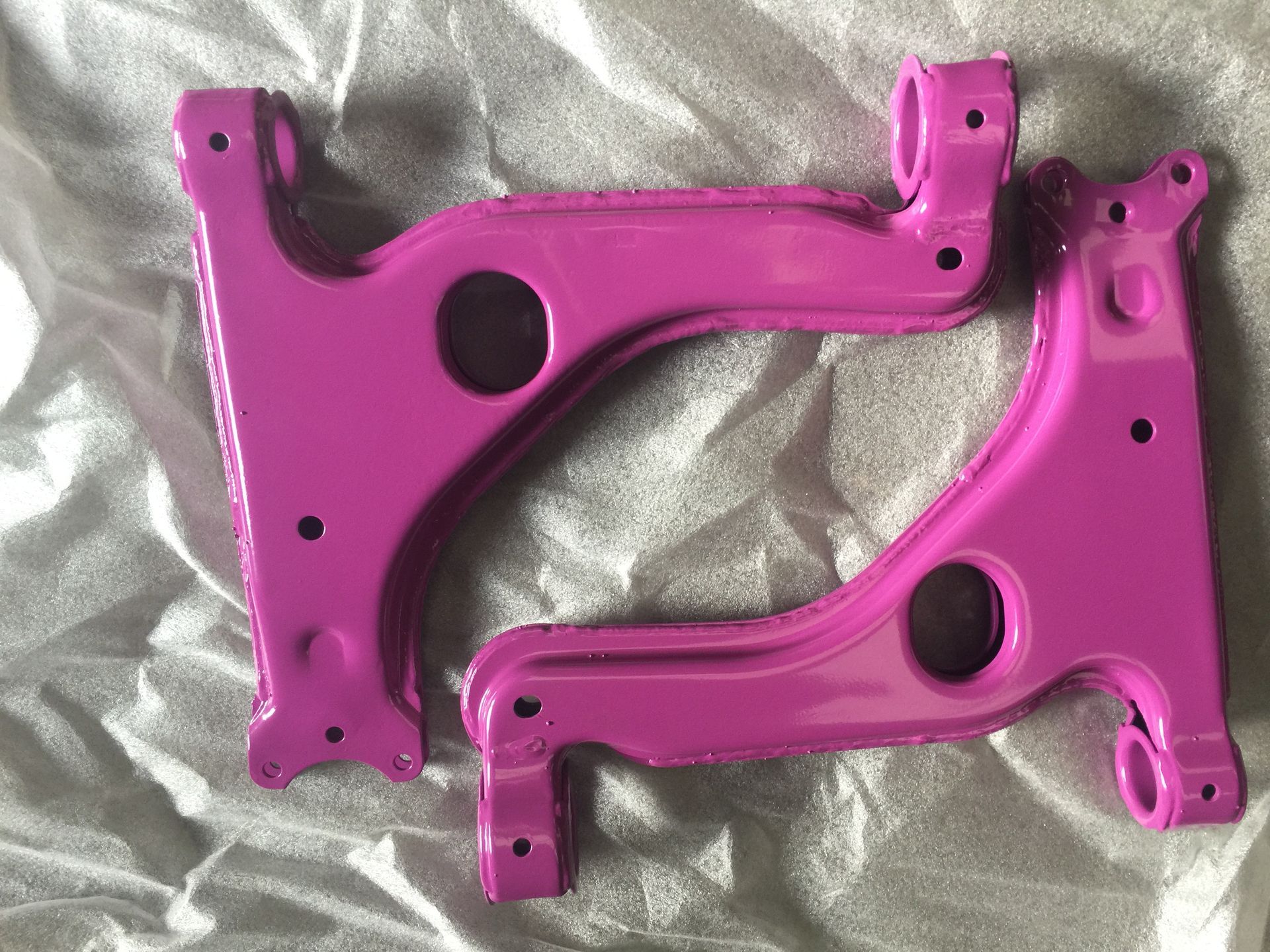 powder coated vauxhall wishbones