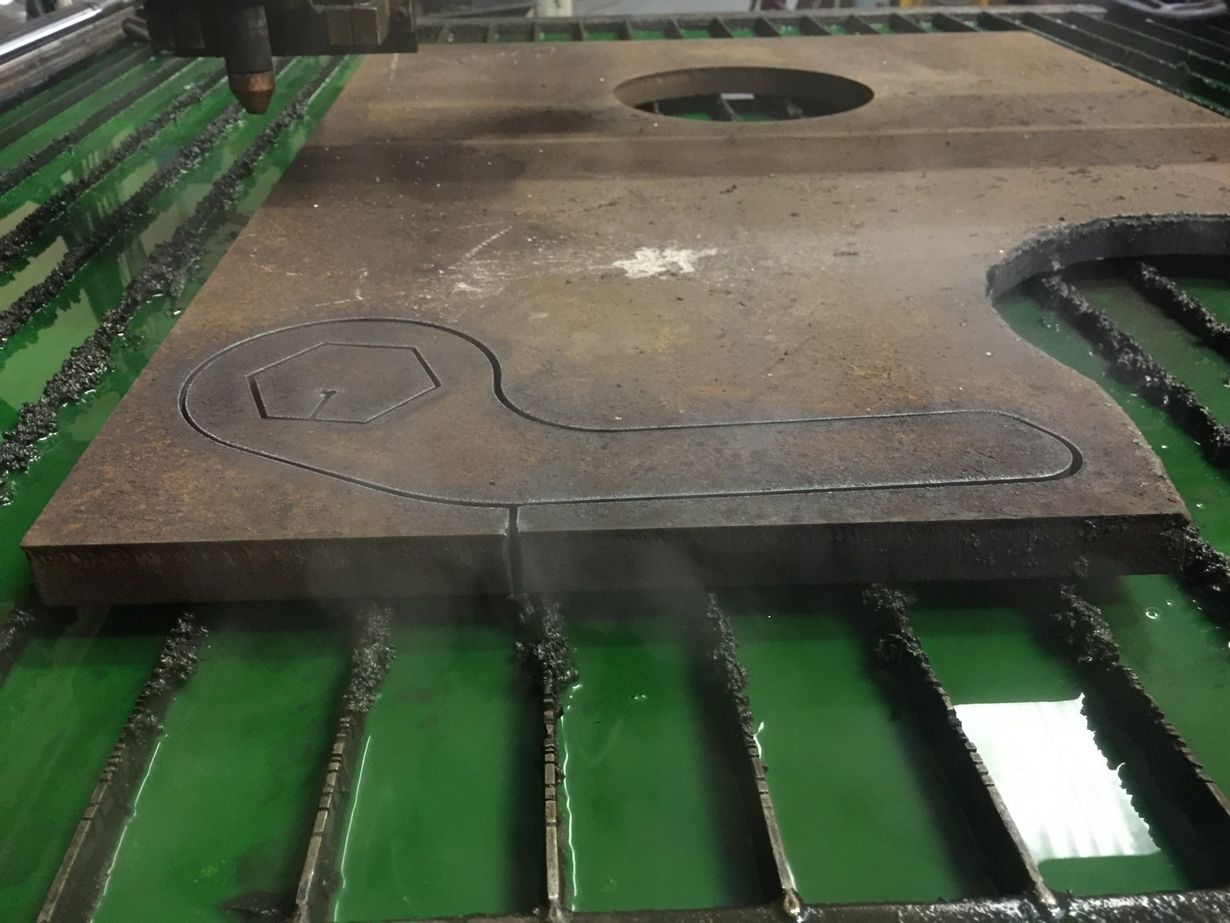 cnc plasma profiling spanner
