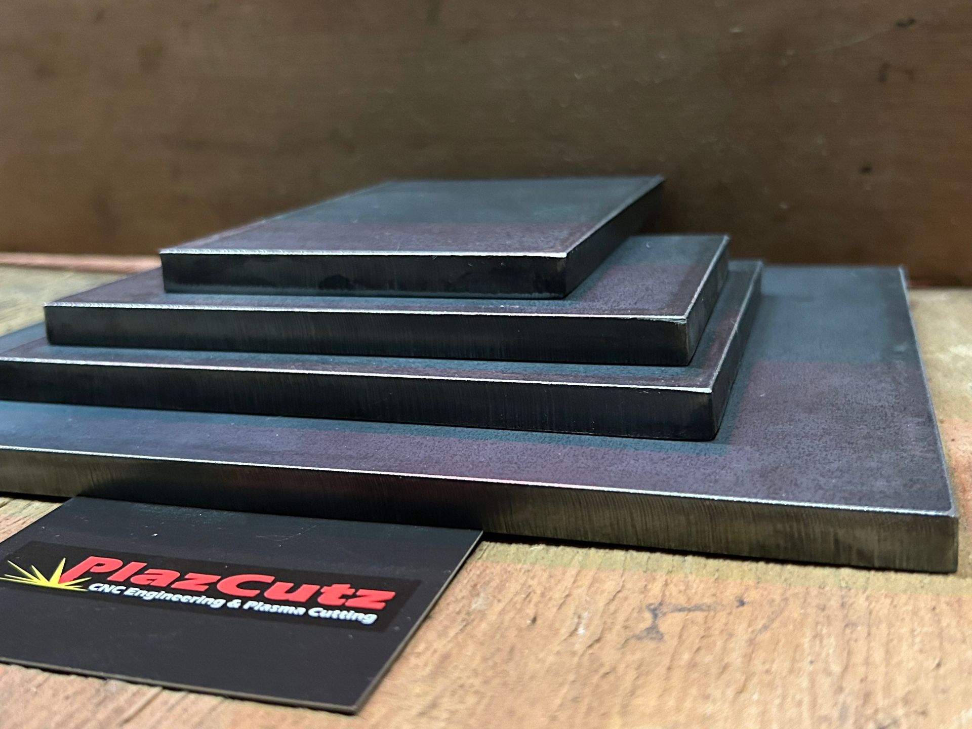 CNC Plasma Cut Steel Plates