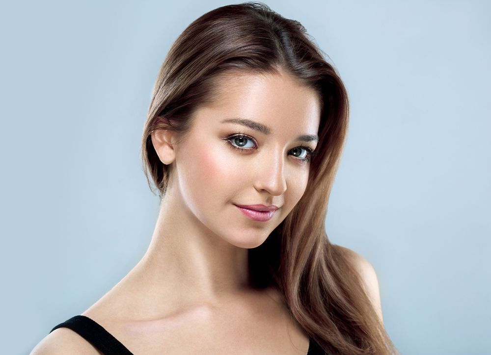 Portrait of a Woman With Long Brown Hair — Sibina Cosmetic Tattoo Art In Broadbeach, QLD