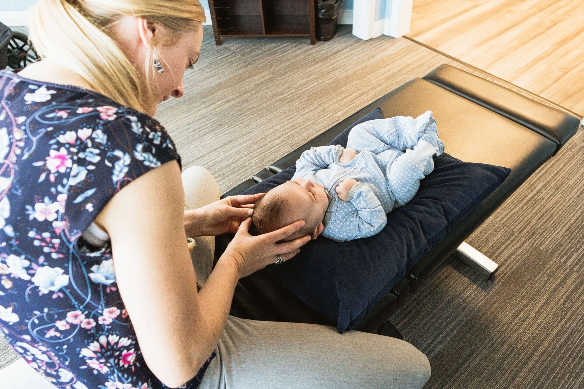latch/suck/tongue/swallowing reflexes, pediatric chiropractor
