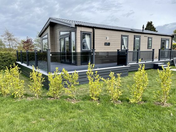 caravan and lodge decking