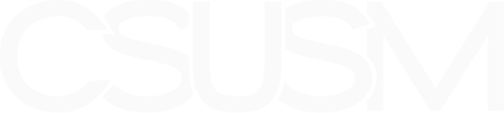 CSUSM White logo