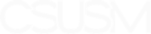 CSUSM White logo