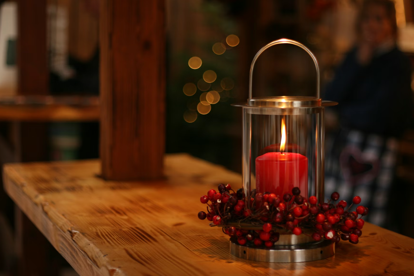 Christmas candle