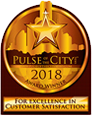 It is a pulse city award for excellence in customer satisfaction.