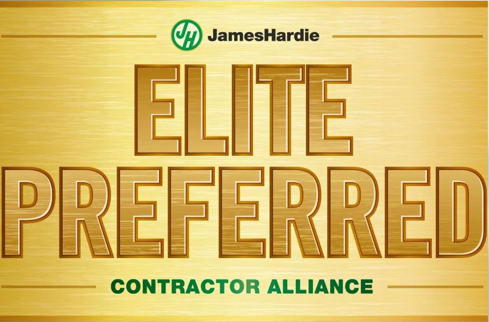 A sign that says elite preferred contractor alliance
