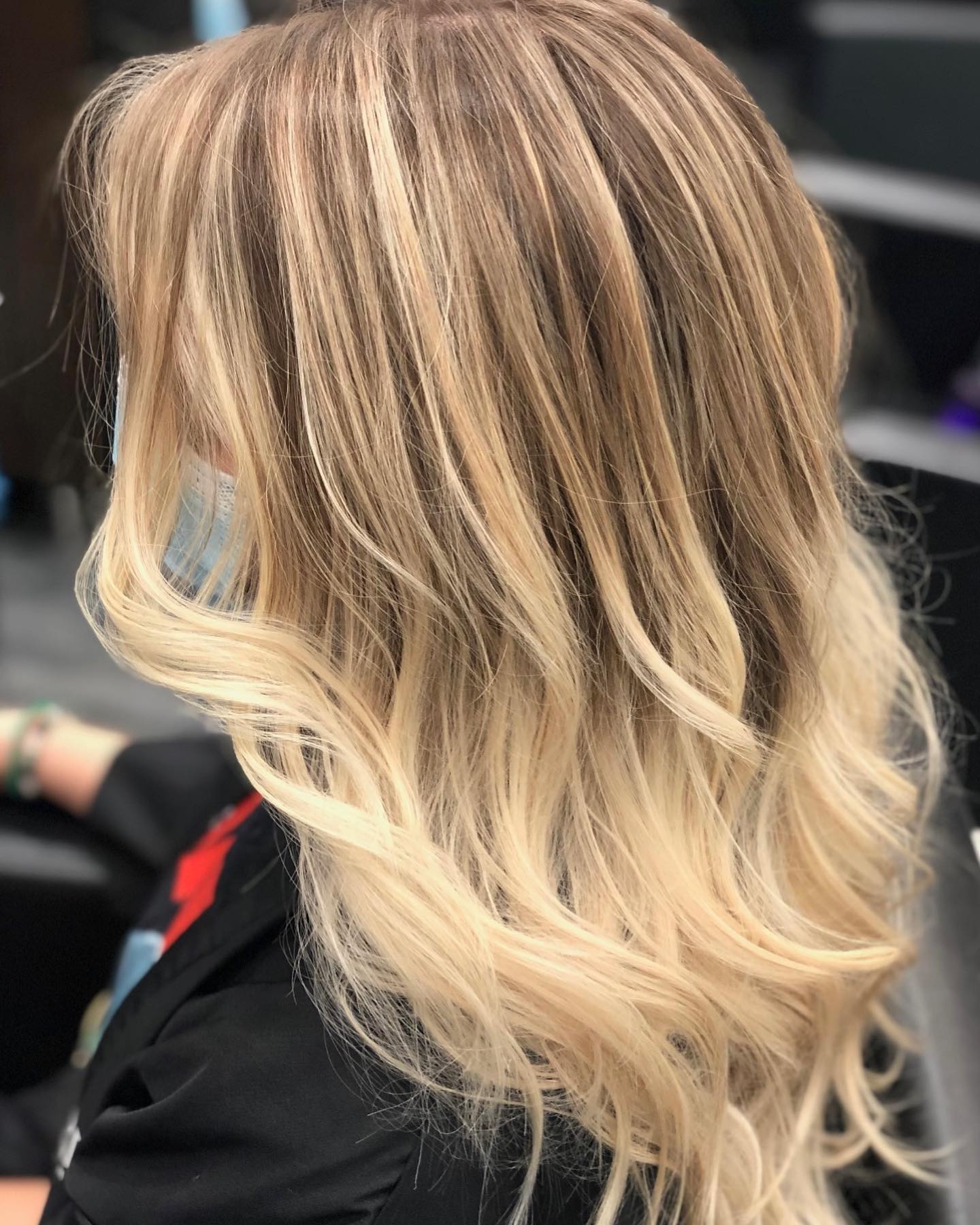 Hair Texturing — A Woman Undergoing Hair Texturing in Scottsdale, AZ