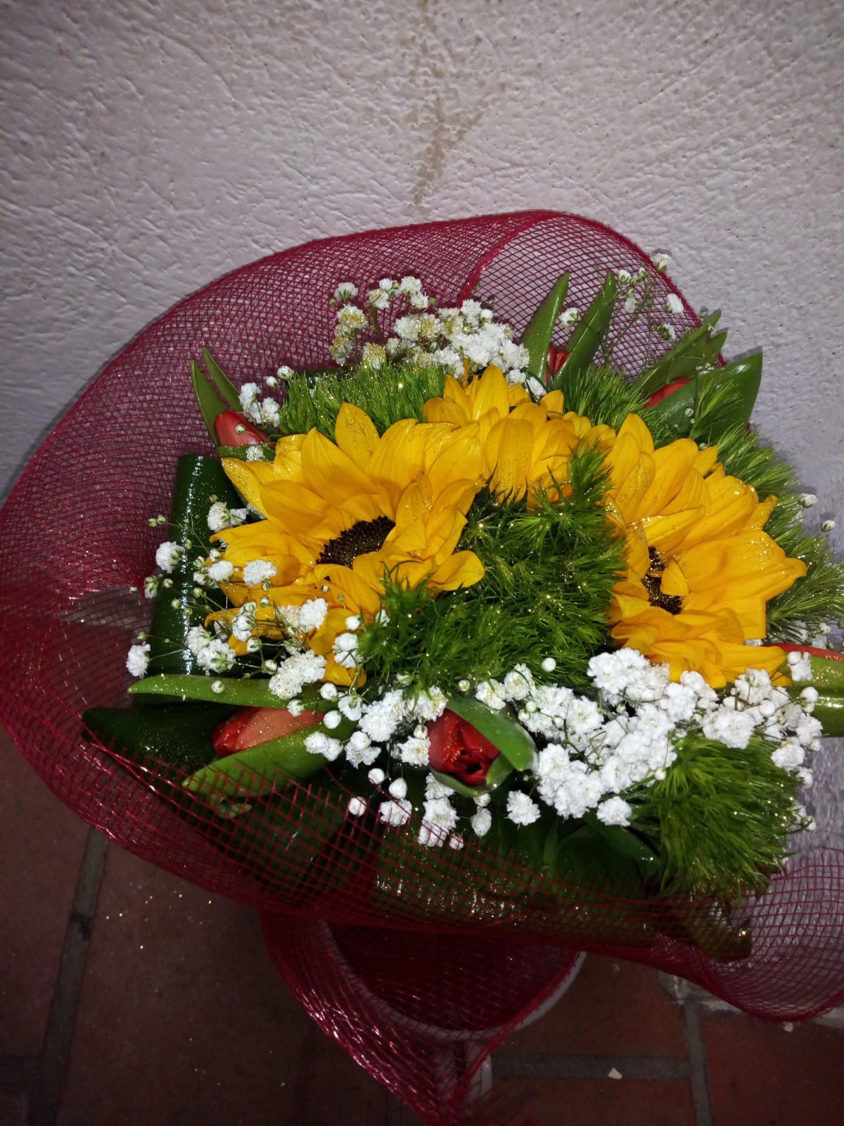 bouquet girasoli
