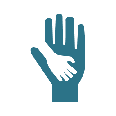 hand in hand icon