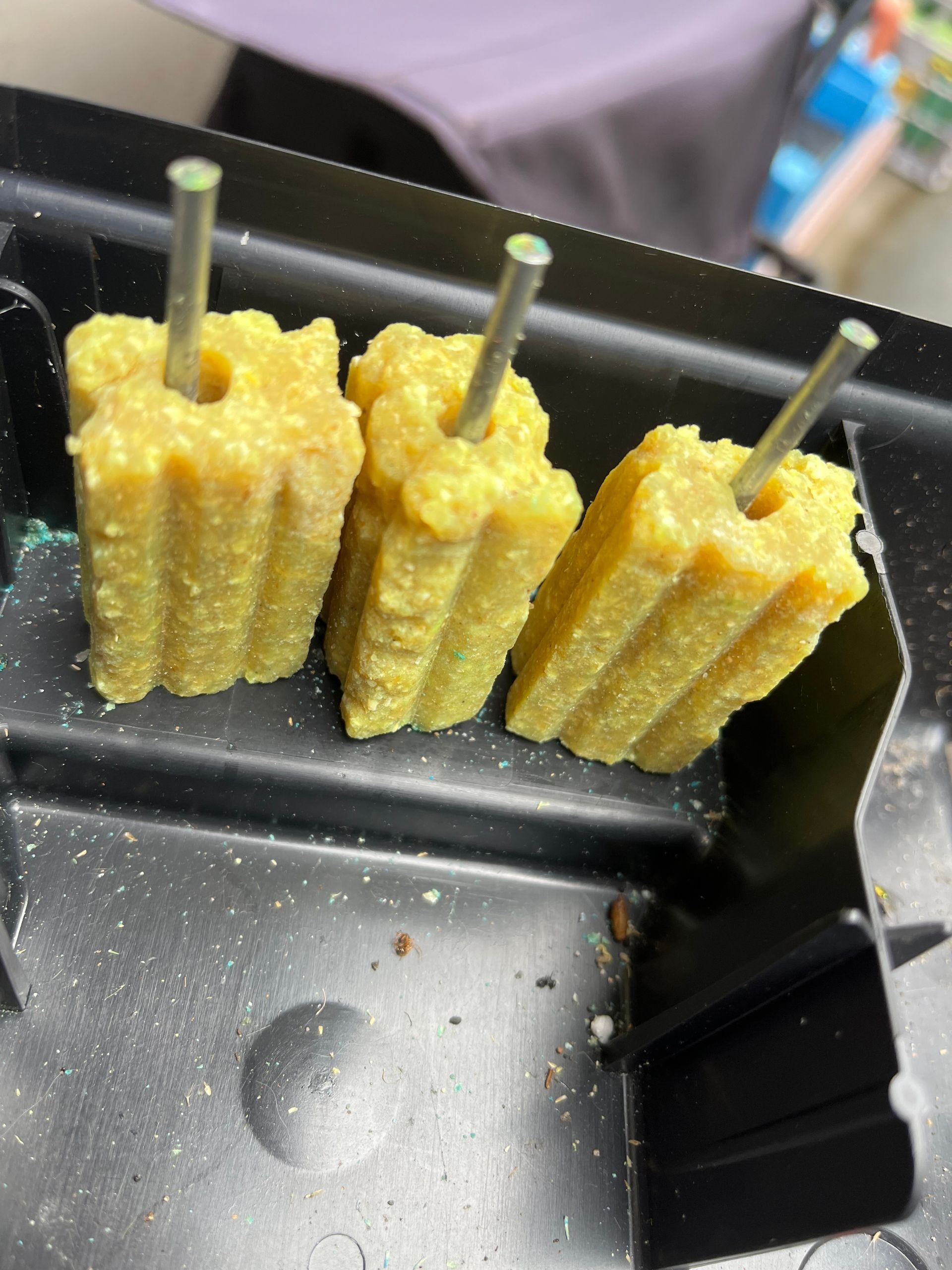 an image of UV non-toxic rodent baits used for rodent monitoring in bait stations rodent inspection in Port Macquarie.