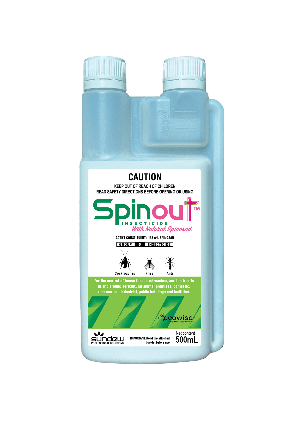 spinout organic pest spray bottle product image - Eco-Friendly Pest Control Port Macquarie NatureWise