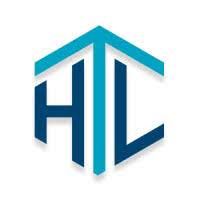 A blue and white logo with the letters H, T, L on a white background.