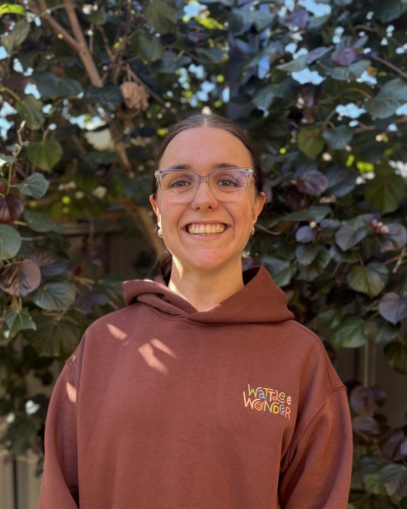 Ella from the Wattle & Wonder Kardinya team