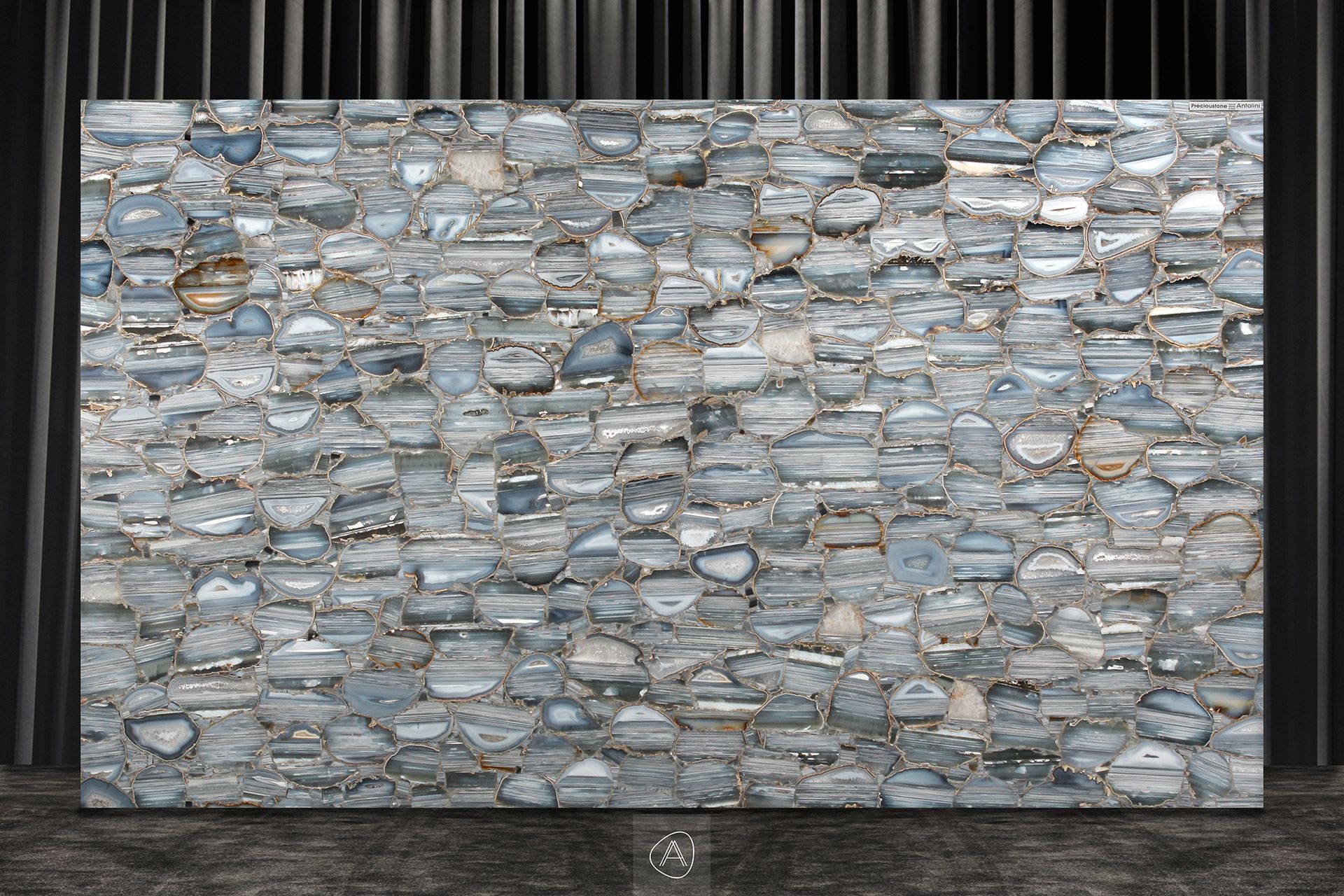 Agata Striata Blue Jumbo