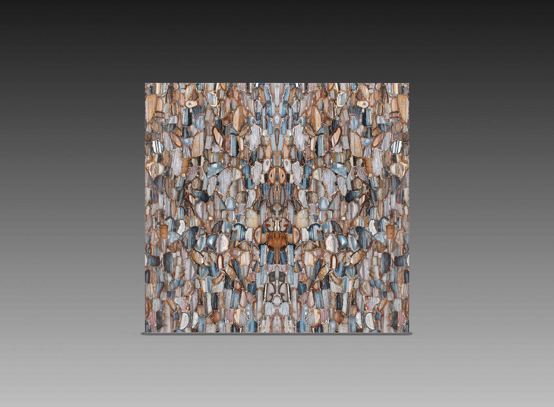 Agata Striata Brown Large Atwinlight