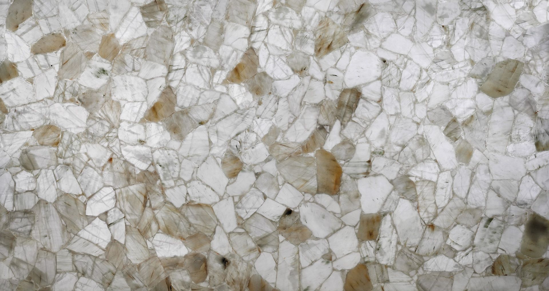 Aragonite Bianca Backlit
