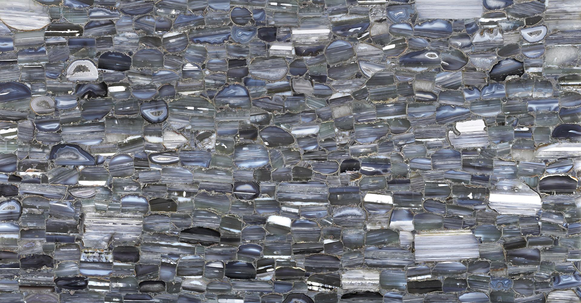 Agata Striata Blue