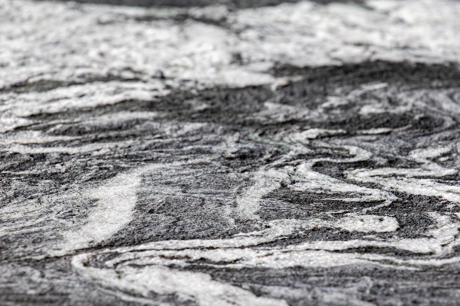 Belvedere White Vein Hard Rock Finish
