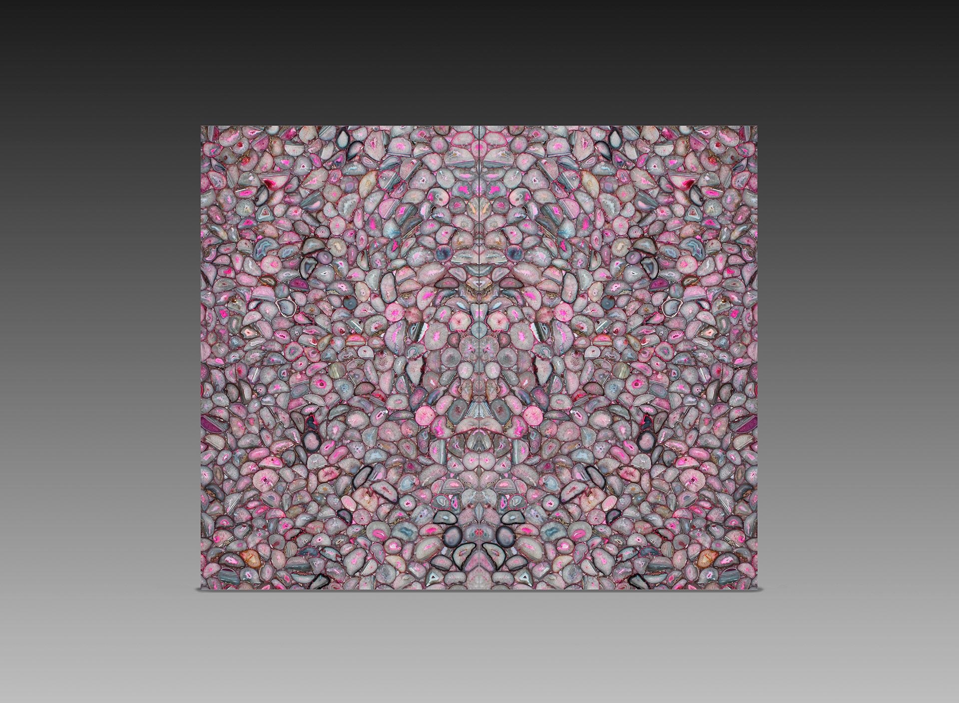 Crystal Agate Fucsia Precioustone Jumbo Atwinlight