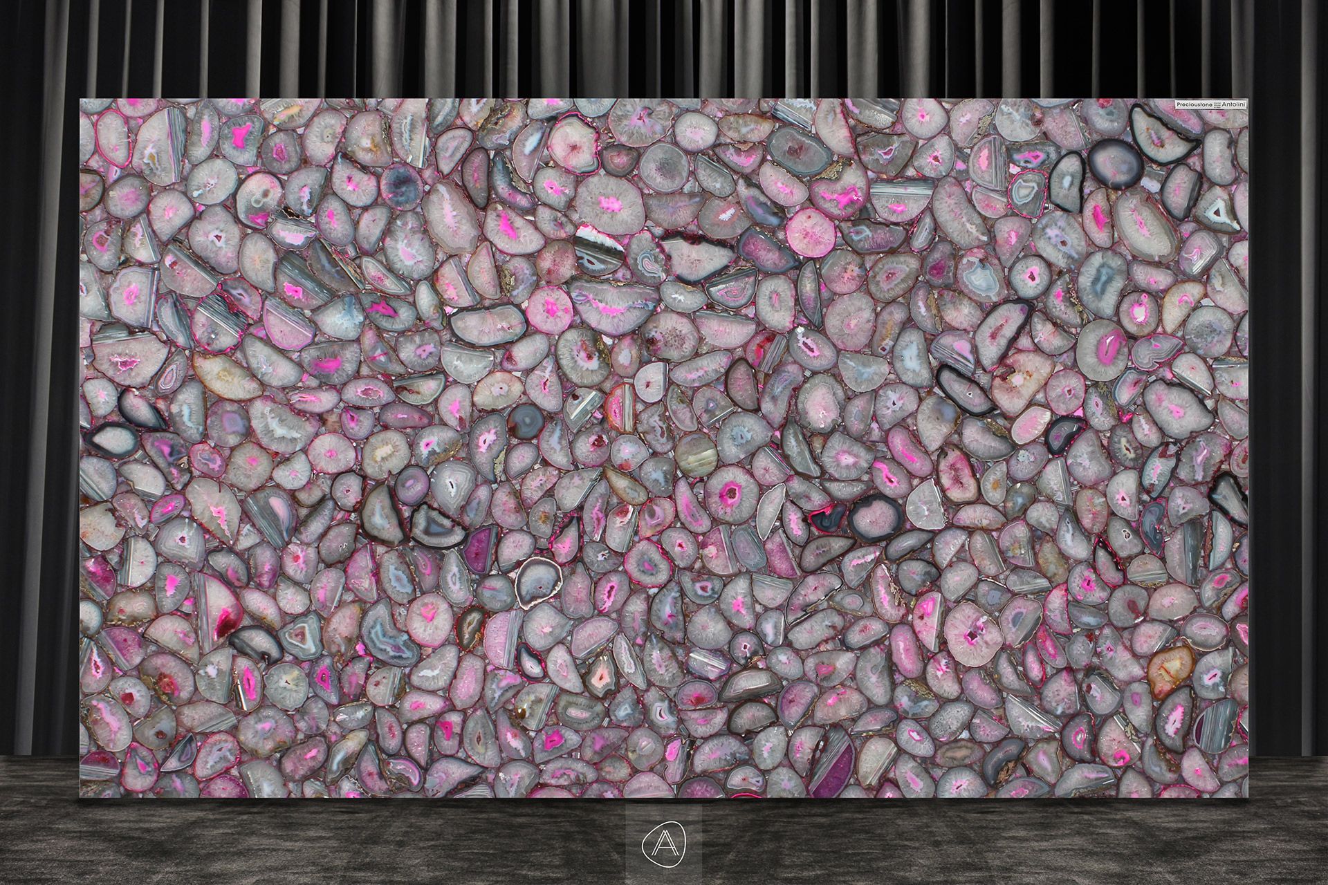 Crystal Agate Fucsia Precioustone Jumbo