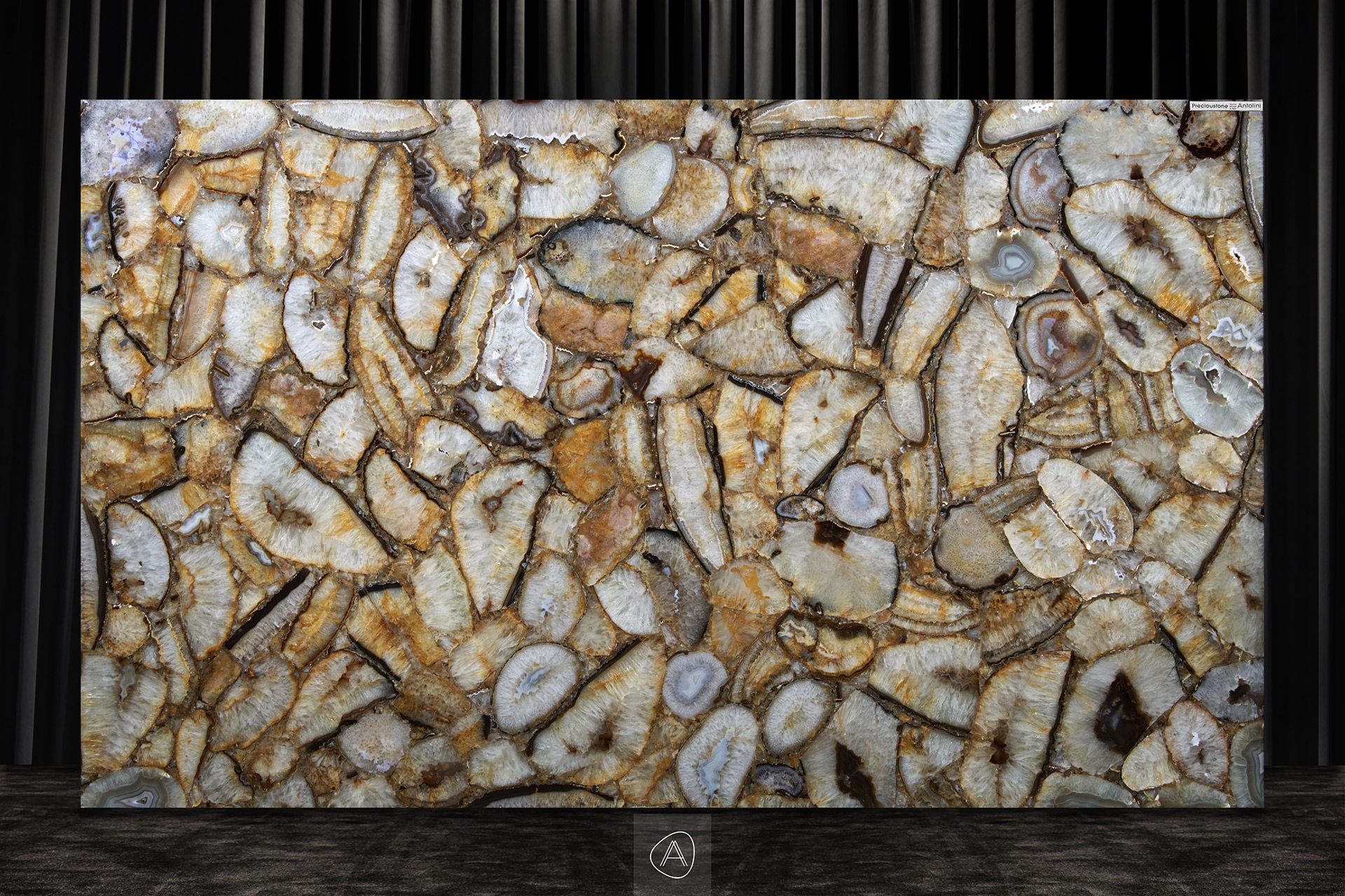 Crystal Agate Gold Jumbo