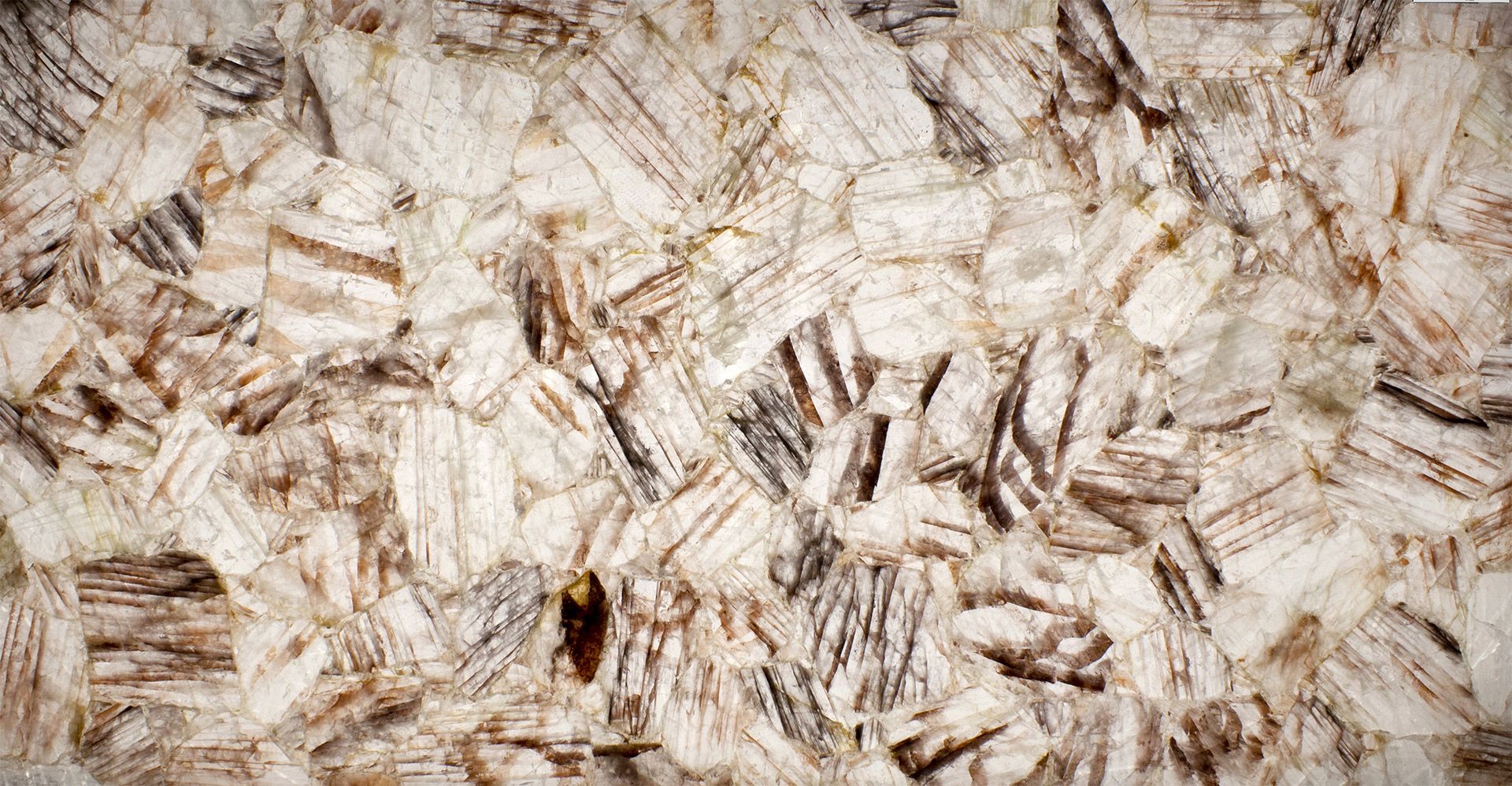 Haematoid Quartz Backlit